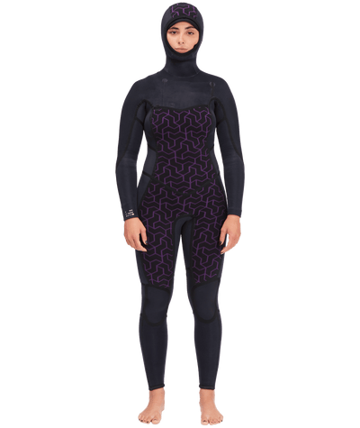 5/4mm Synergy Hooded Chest Zip Wetsuit