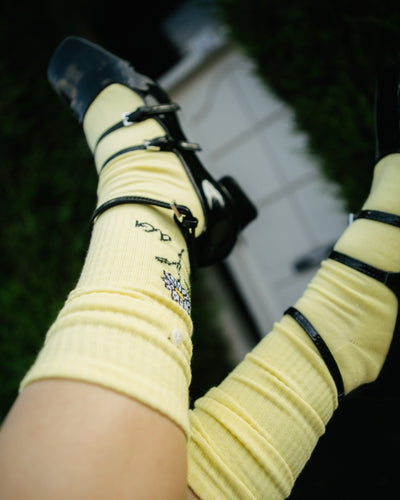 Athletic Icon Daisy Socks