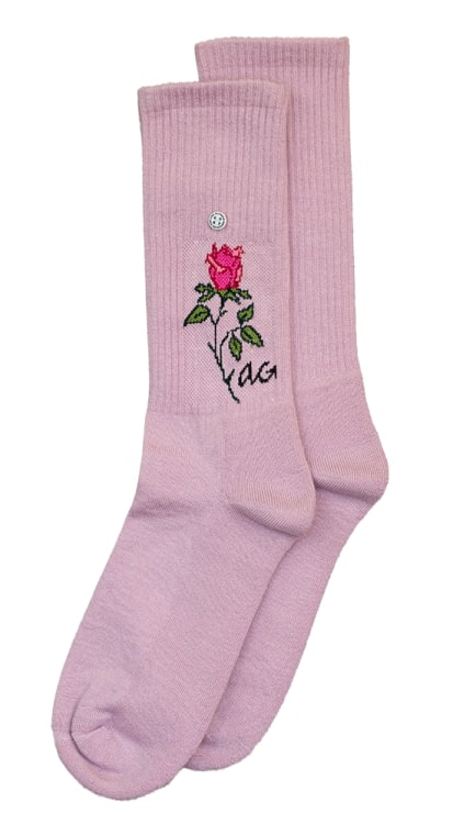Athletic Icon Rose Socks