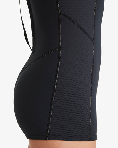 Billabong 2/2mm Spring Fever Natural – Langärmliger Springsuit mit Reißverschluss hinten für Damen