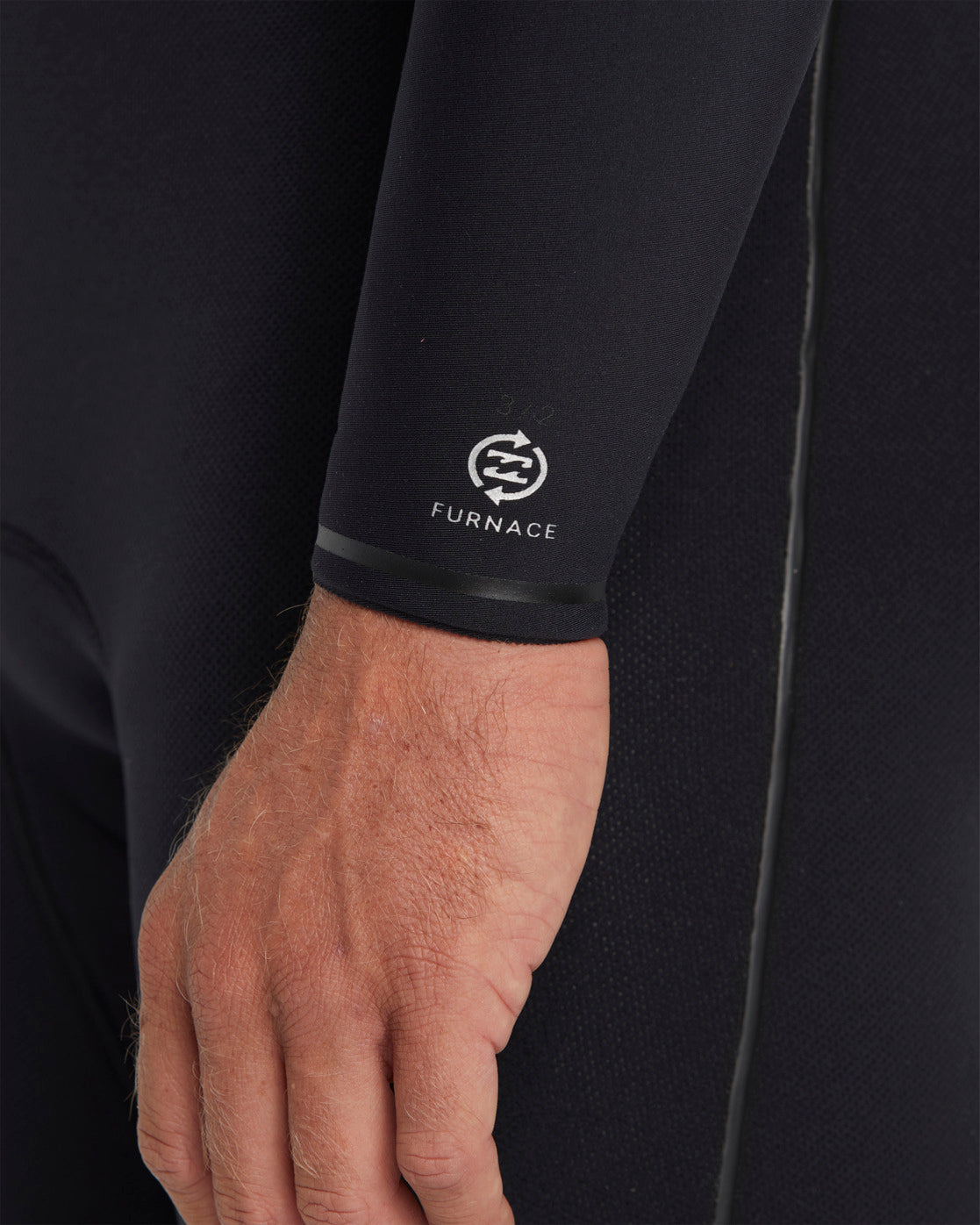 4/3 mm Furnace Natural - Wetsuit met borstrits voor heren