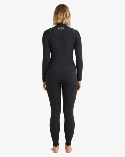 4/3 mm Salty Dayz Natural - Wetsuit met borstrits voor dames