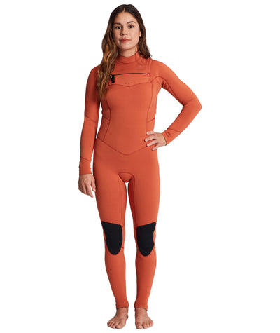 Billabong 4/3mm Salty Dayz - Chest Zip Wetsuit for Women