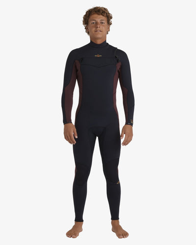 4/3mm Absolute Natural - Wetsuit met een Borstrits voor Heren