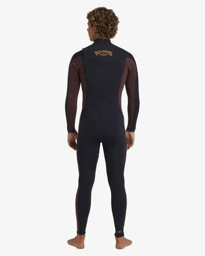4/3mm Absolute Natural - Wetsuit met een Borstrits voor Heren