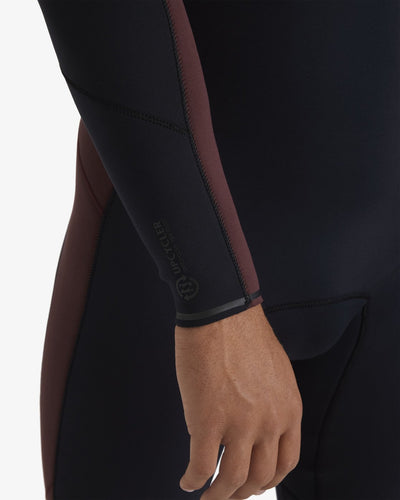4/3mm Absolute Natural - Wetsuit met een Borstrits voor Heren