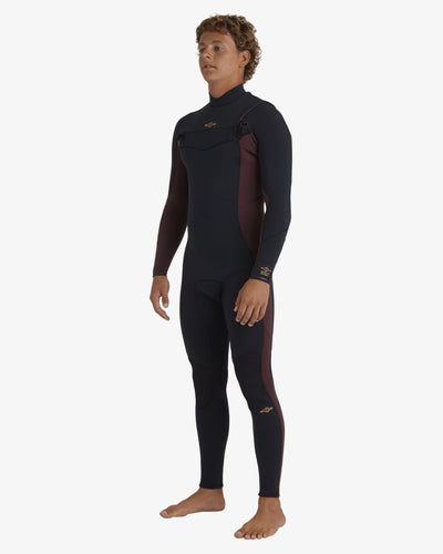 4/3mm Absolute Natural - Wetsuit met een Borstrits voor Heren