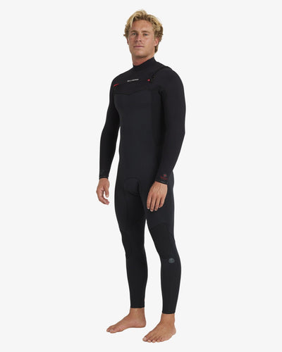 4/3mm Revolution Natural - Wetsuit met een Borstrits voor Heren