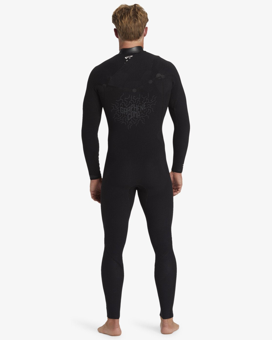 4/3mm Revolution Natural - Wetsuit met een Borstrits voor Heren
