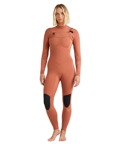 Billabong 4/3mm Synergy Natural Chest Zip - Womens Fullsuit