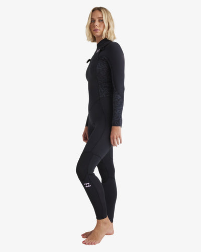 403 Synergy Natural Chest Zip Full - 4/3mm GBS Wetsuit Voor Dames