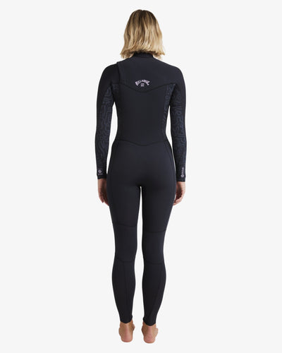 403 Synergy Natural Chest Zip Full - 4/3mm GBS Wetsuit Voor Dames