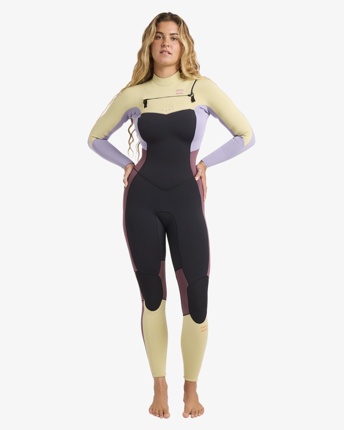 403 Synergy Natural Chest Zip Full - Chest Zip Wetsuit Voor Dames