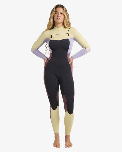 403 Synergy Natural Chest Zip Full - Chest Zip Wetsuit Voor Dames