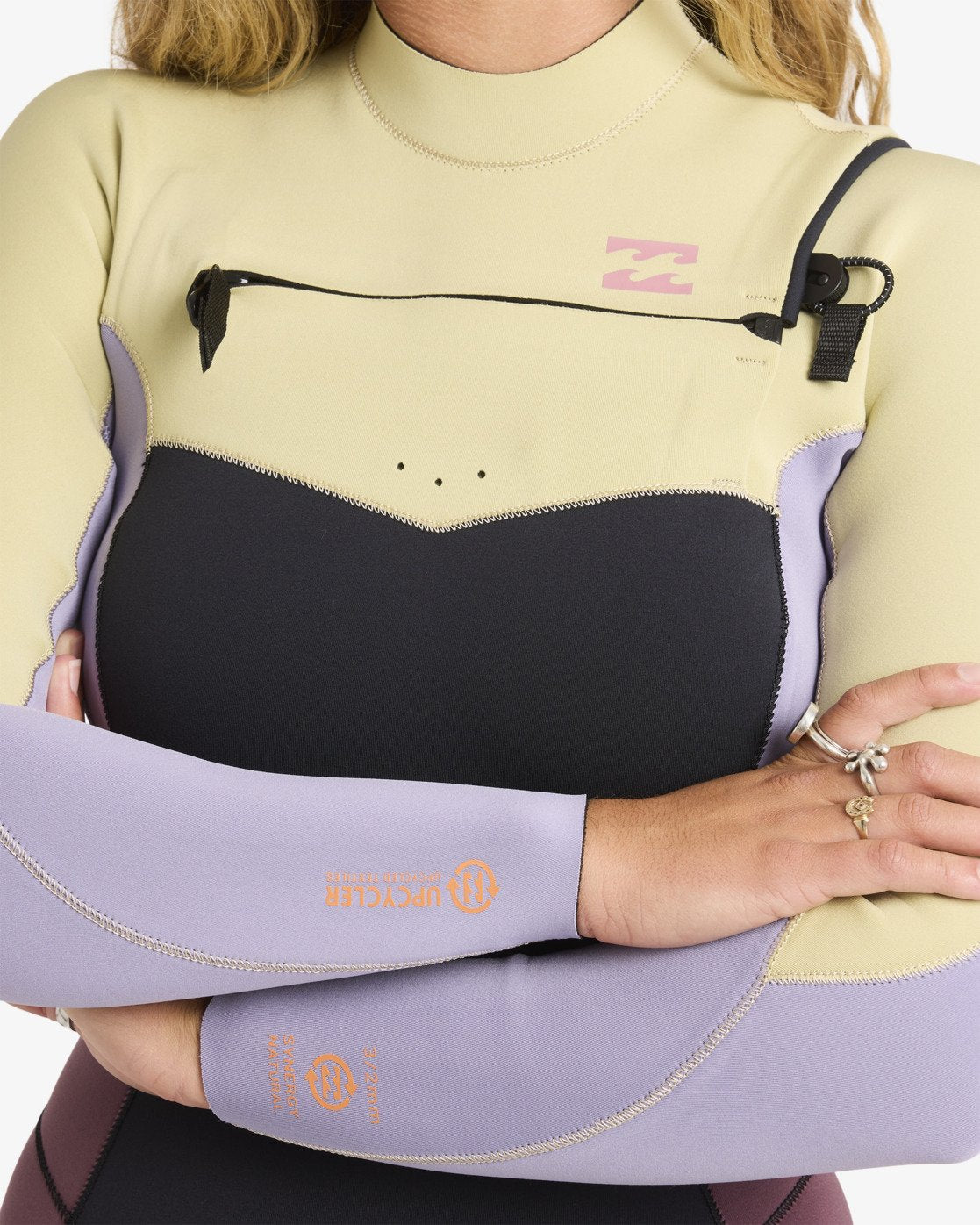 403 Synergy Natural Chest Zip Full - Chest Zip Wetsuit Voor Dames
