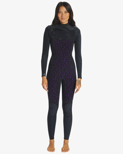 Billabong 5/4mm Synergy - Chest Zip Wetsuit for Women