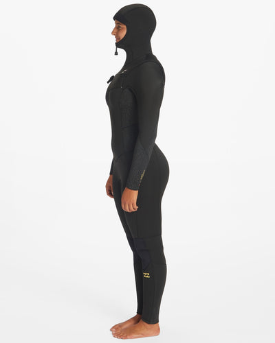 Billabong 5/4 mm Synergy – Neoprenanzug mit Kapuze und Brustreißverschluss für Frauen