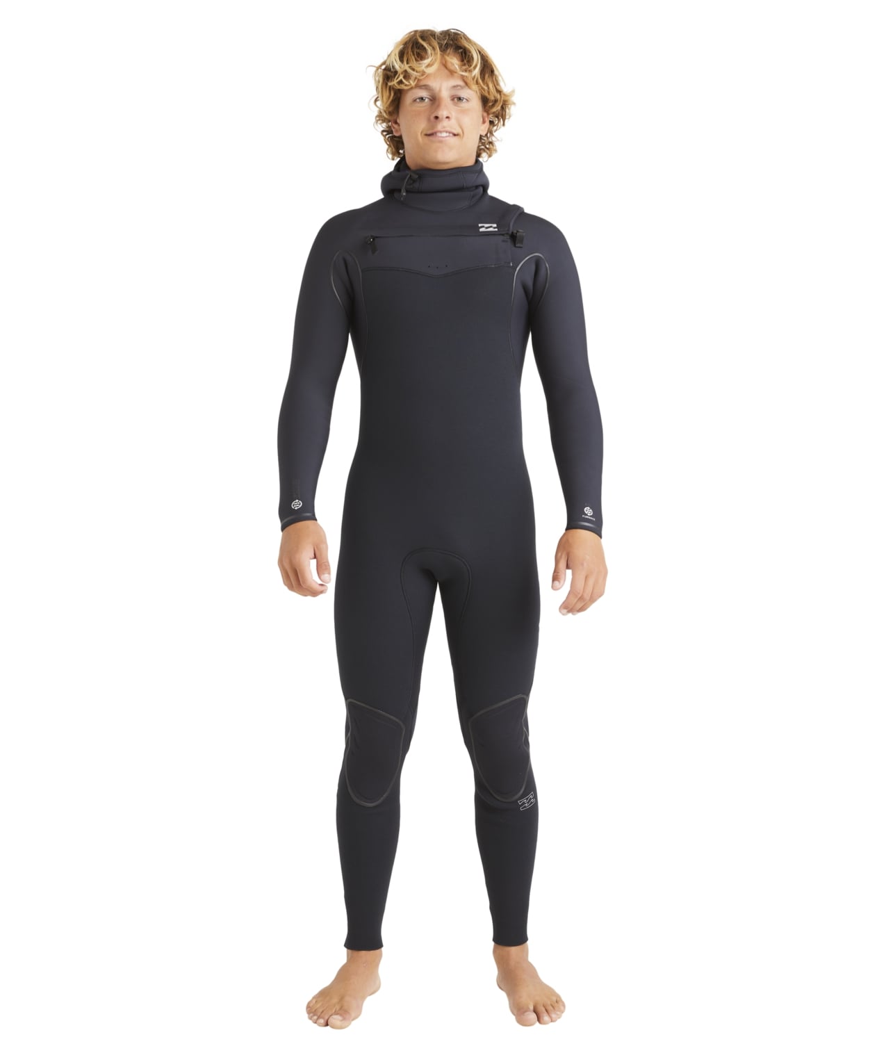 6/5mm Furnace Natural - Wetsuit met een Borstrits voor Heren
