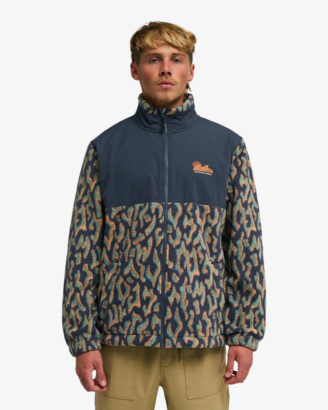 Billabong Boundary - Kurzarm Zip Fleece für Herren