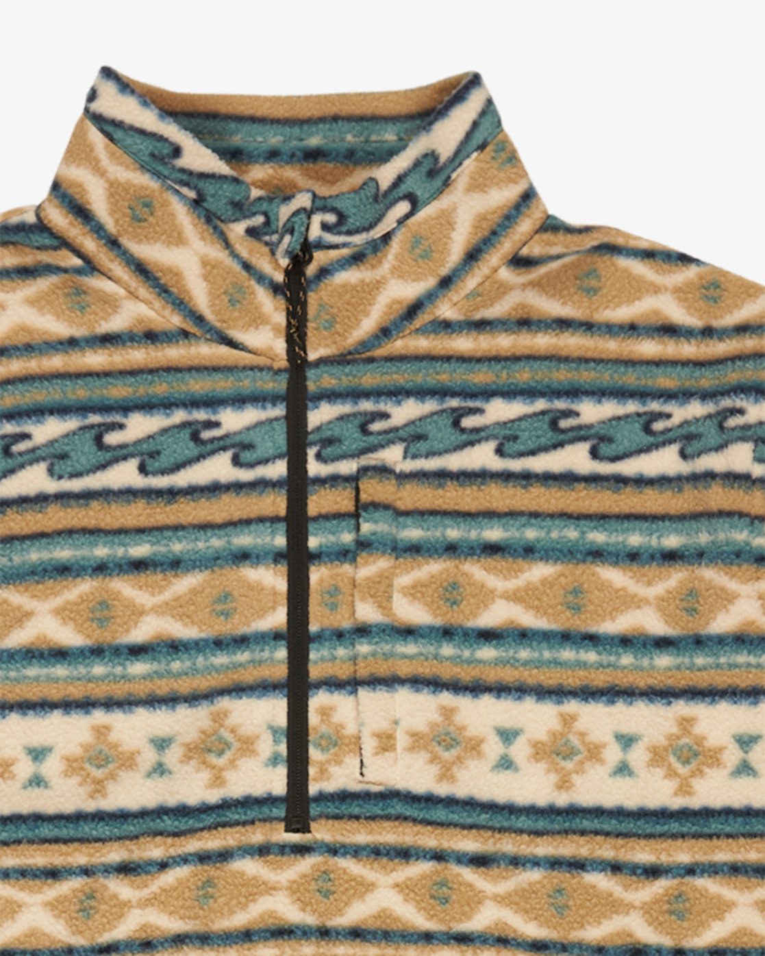 Billabong Boundary Mock Neck - Half Zip Fleece Für Herren