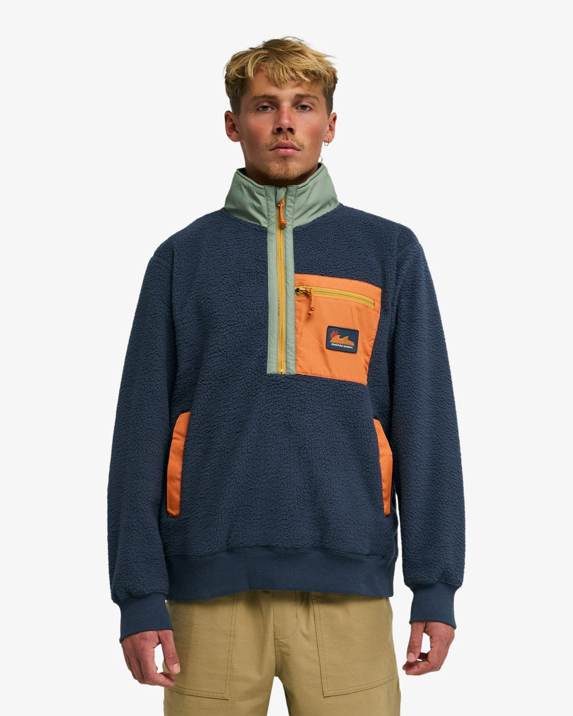 Billabong Boundary Shore - Half Zip Fleece For Men