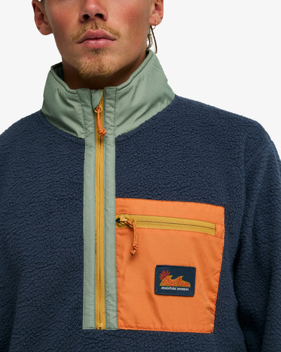 Billabong Boundary Shore - Half Zip Fleece For Men