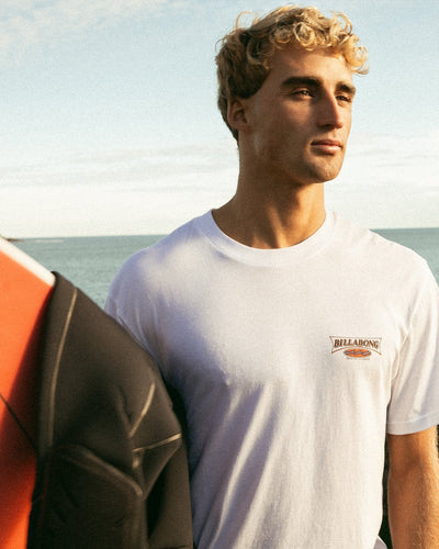 Billabong Burleigh Korte Mouwen - T-Shirt Für Herren