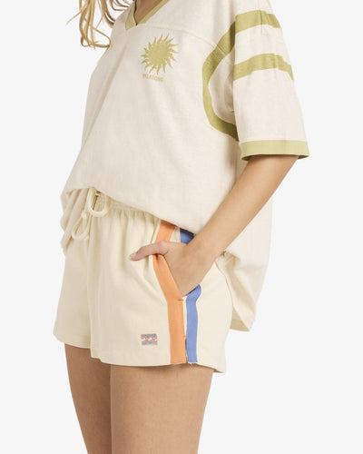 Classic Feels Fleece Short - Elastische Shorts Voor Dames