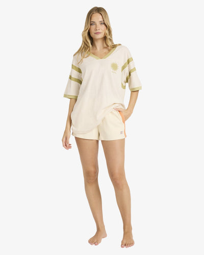 Classic Feels Fleece Short - Elastische Shorts Voor Dames