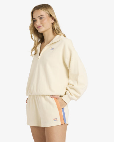 Classic Feels Half Zip Pullover - Sweatshirt met Rits Voor Dames