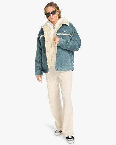 Billabong Cord In Love - Trucker Jacket for Women