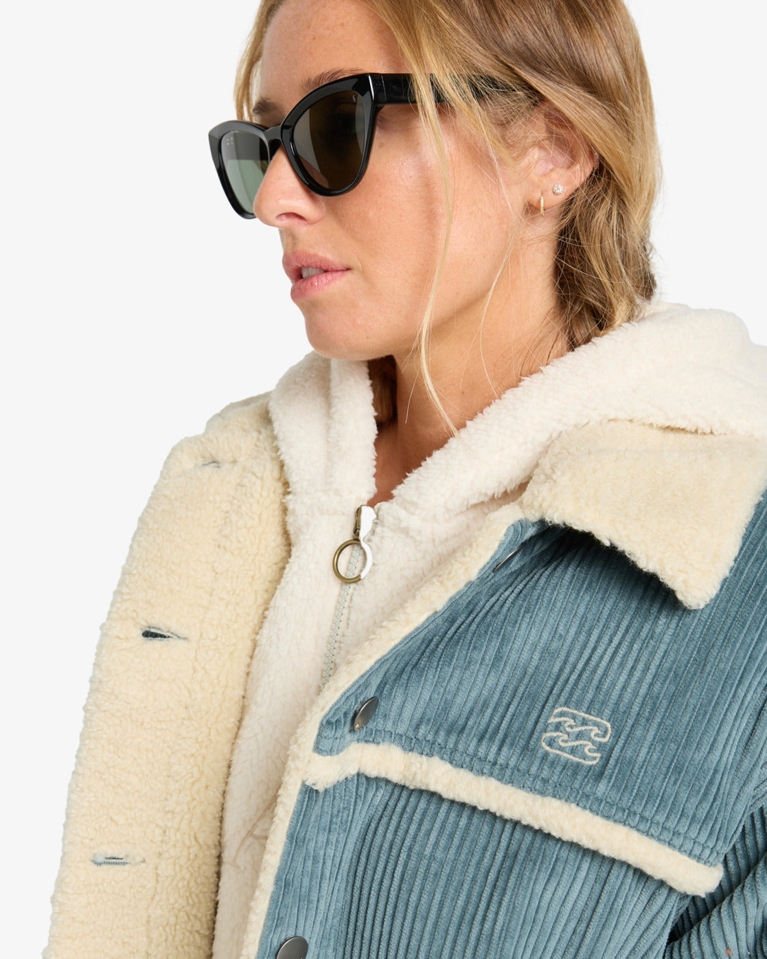 Billabong Cord In Love - Trucker Jacket for Women