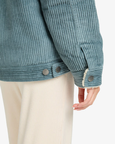 Billabong Cord In Love - Trucker Jacket for Women