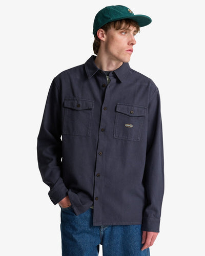Billabong Del Mar Flannel - Lang Sleeve Shirt Für Herren