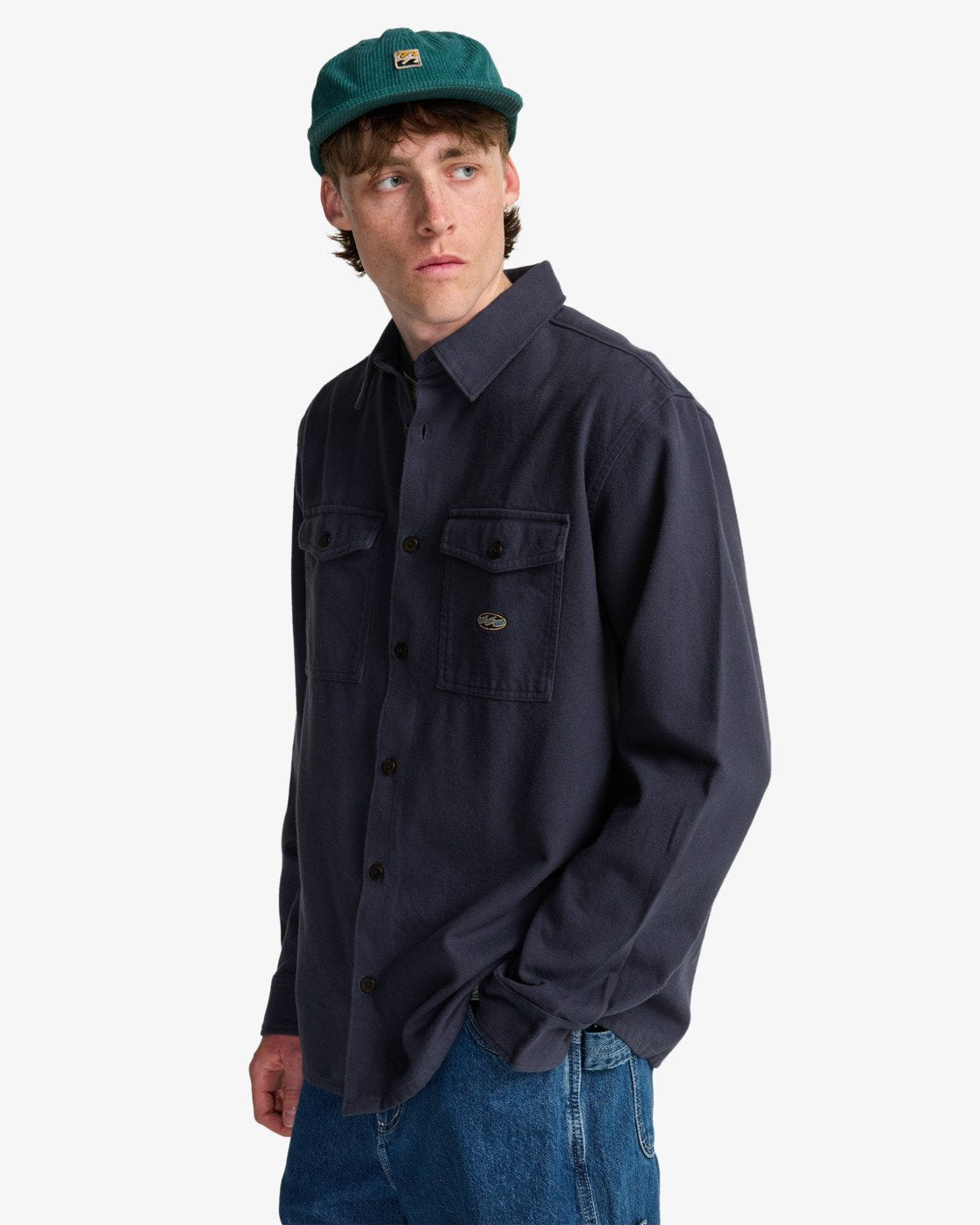 Billabong Del Mar Flannel - Lang Sleeve Shirt Für Herren