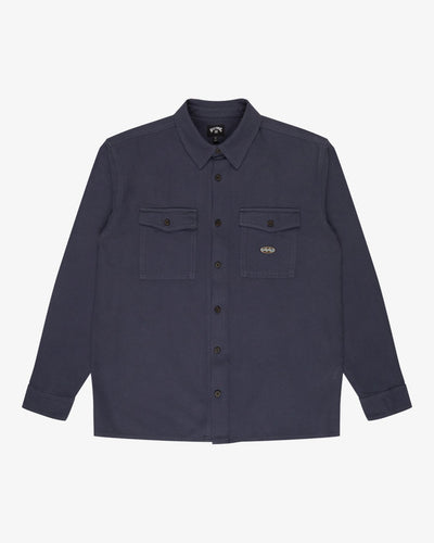 Billabong Del Mar Flannel - Lang Sleeve Shirt Für Herren