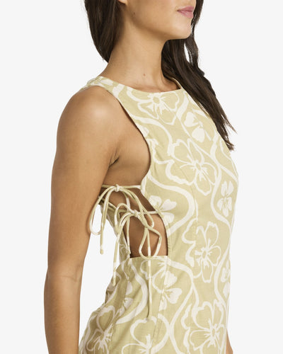 Floral Trip Mini Drs - Bodycon DreKorte Mouwen Voor Dames