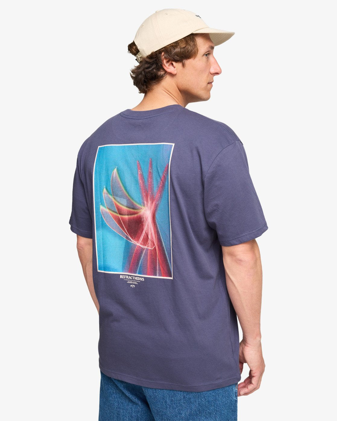 Flower Premium Korte Mouwen - T-Shirt Voor Heren