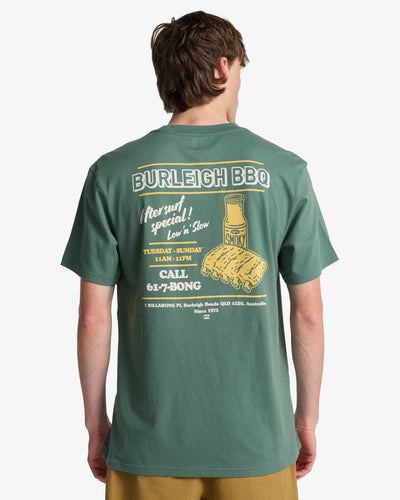 Food Court Korte Mouwen - T-Shirt Voor Heren