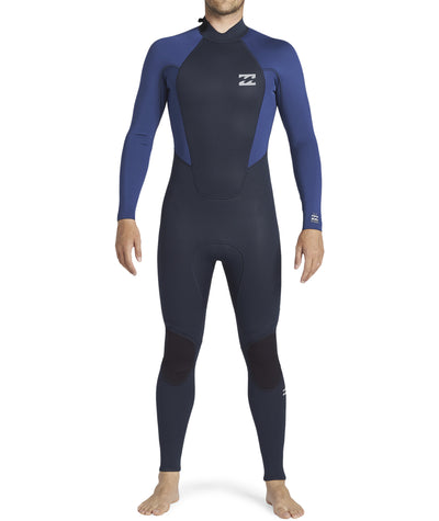 INTRUDER 3/2 Back Zip NAVY - Heren Wetsuit