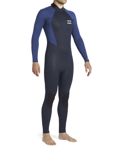 INTRUDER 3/2 Back Zip NAVY - Heren Wetsuit