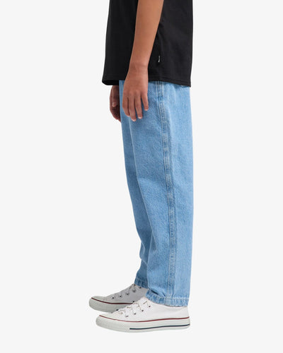 Billabong Larry - Boys Surf Lifestyle Elastic Waist Denim Pa