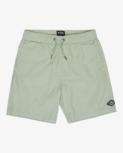 Billabong Larry - Boys Surf Lifestyle Elastic Waist Shorts