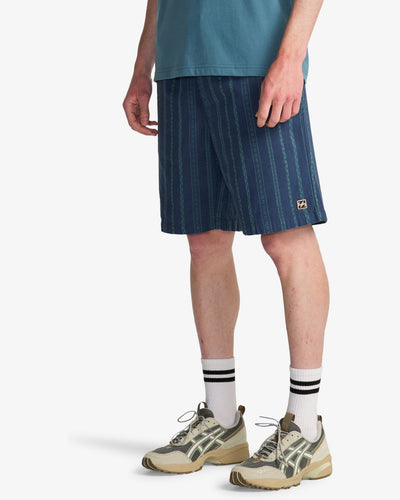 Billabong Larry Jacquard Short - Elasticated Shorts Für Herren