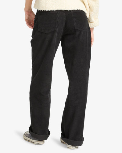 Midtown Cord - Corduroy broek met vaste taille voor dames