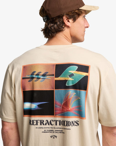 Refractions Premium Korte Mouwen - T-Shirt Voor Heren