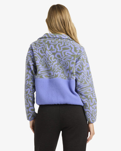 Billabong Rock Jetty Mock Neck - Zip Up Fleece for Women