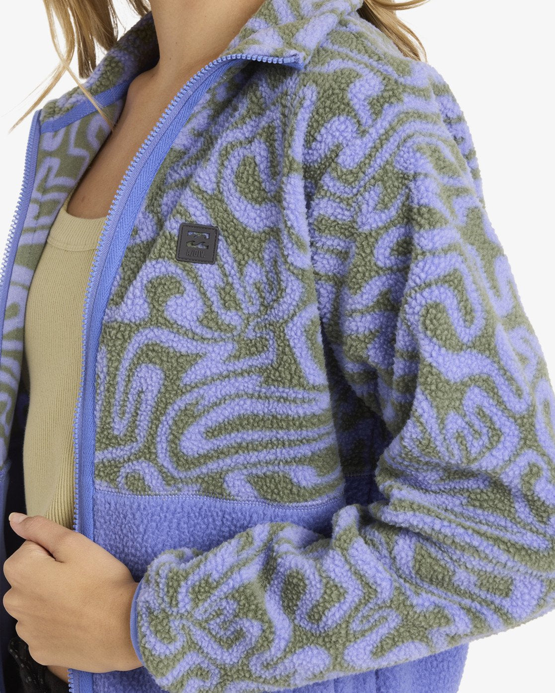 Billabong Rock Jetty Mock Neck - Zip Up Fleece for Women