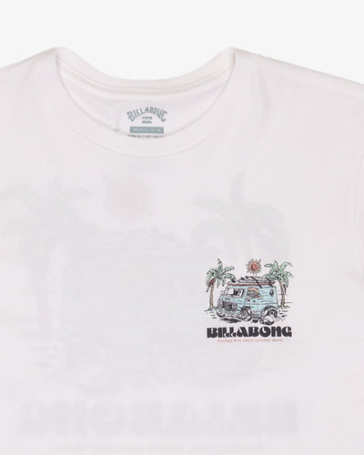 Billabong Rush To Relax - Boys Surf Lifestyle Short Sleeve T