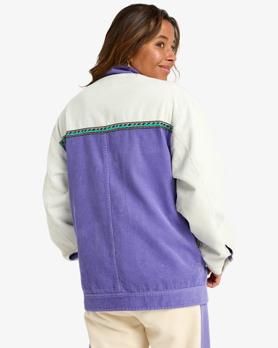Set The Wave - Corduroy jack voor dames